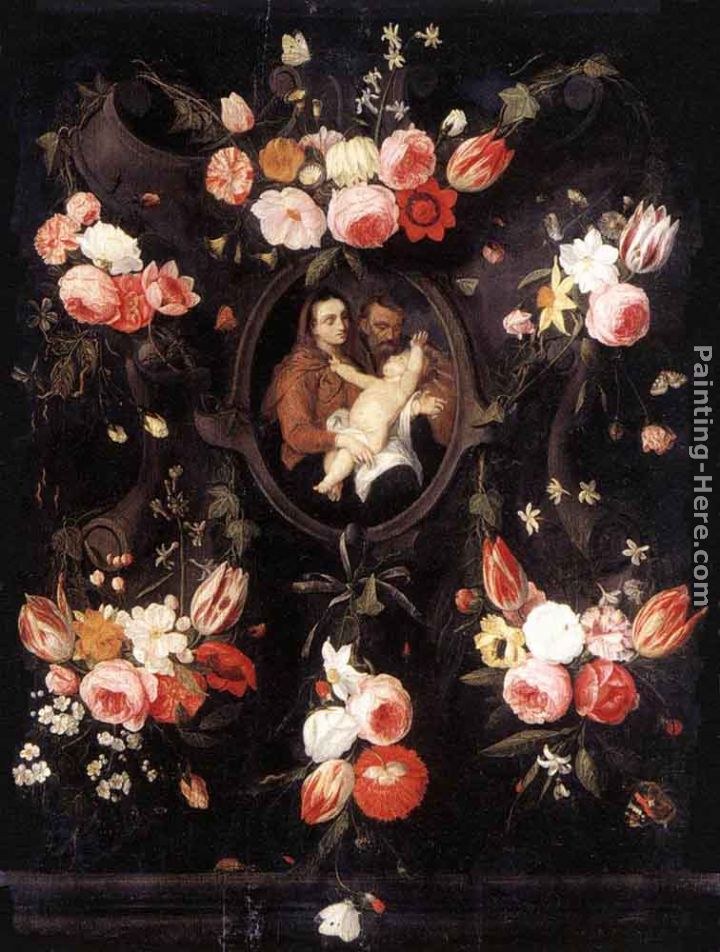Jan van Kessel Holy Family